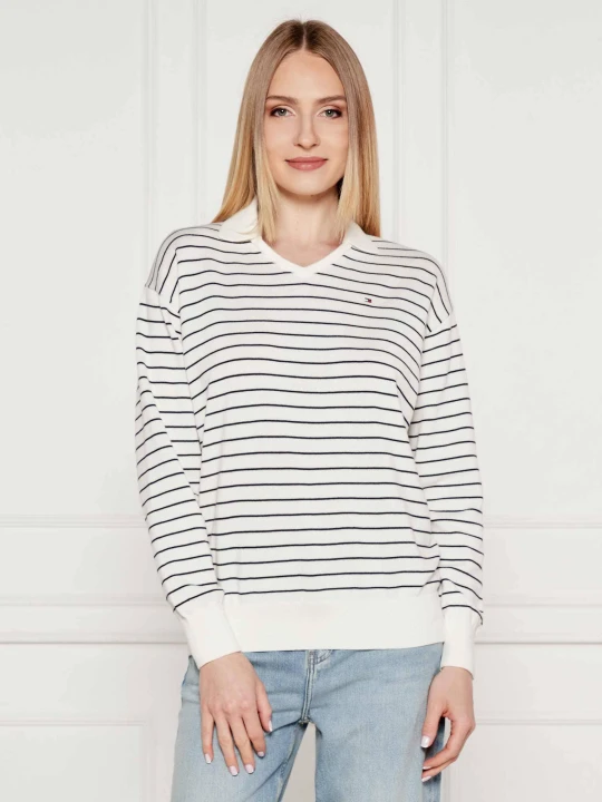 Zdjęcie produktu Tommy Hilfiger Polo | Loose fit biały