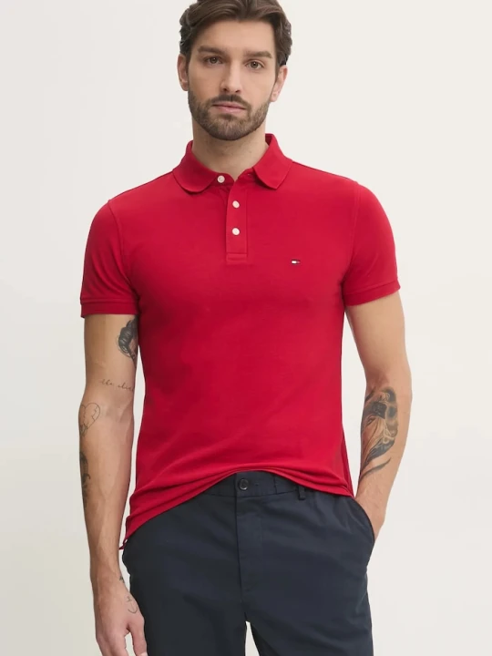 Zdjęcie produktu Tommy Hilfiger polo czerwony