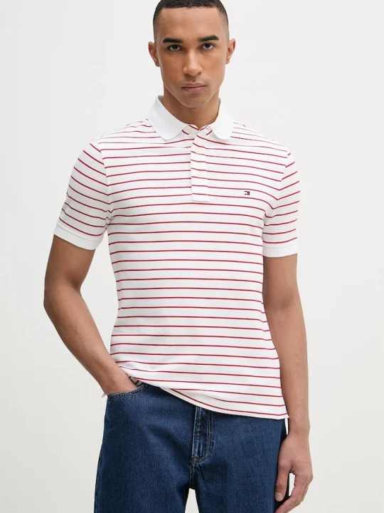 Zdjęcie produktu Tommy Hilfiger polo męskie czerwony