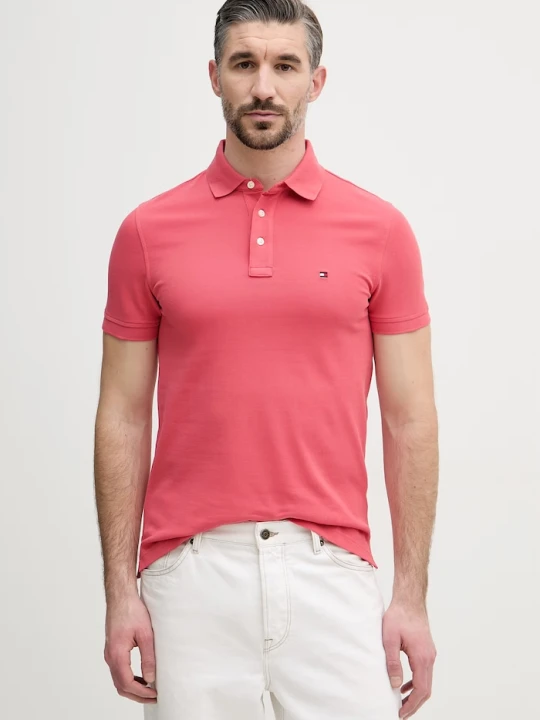 Zdjęcie produktu Tommy Hilfiger polo męskie różowy