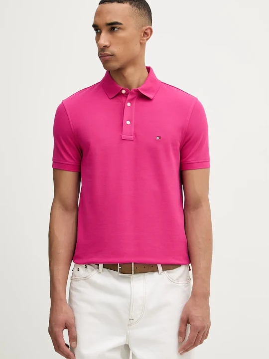 Zdjęcie produktu Tommy Hilfiger polo męskie różowy