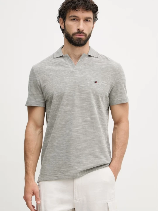 Zdjęcie produktu Tommy Hilfiger polo męskie bawełniane zielony