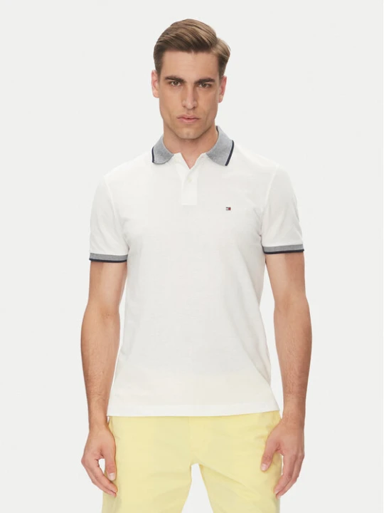 Zdjęcie produktu Tommy Hilfiger Polo MW0MW33140 Biały Regular Fit