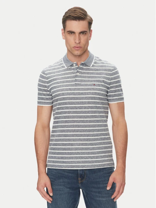 Zdjęcie produktu Tommy Hilfiger Polo MW0MW33140 Niebieski Regular Fit