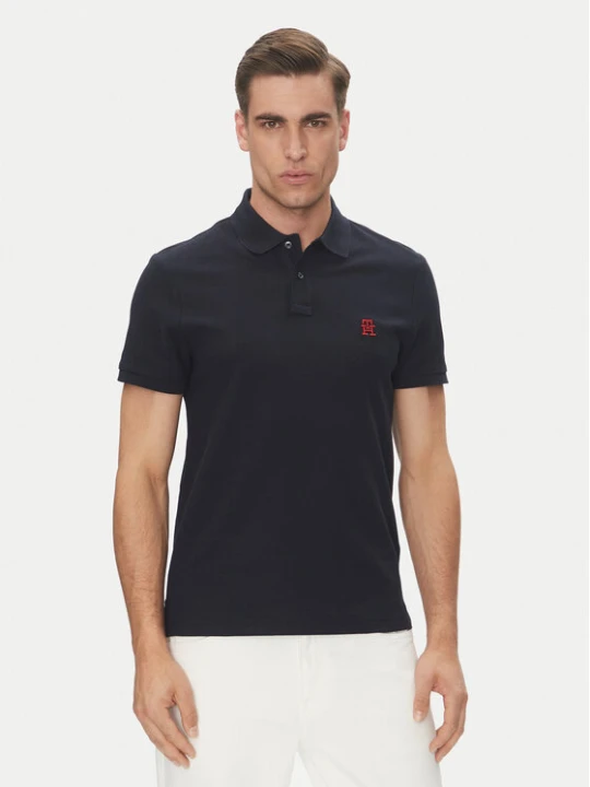 Zdjęcie produktu Tommy Hilfiger Polo MW0MW33167 Granatowy Regular Fit