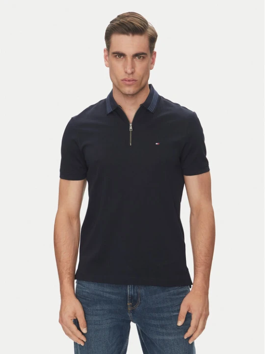 Zdjęcie produktu Tommy Hilfiger Polo MW0MW38473 Granatowy Regular Fit