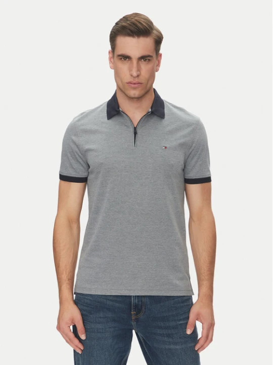 Zdjęcie produktu Tommy Hilfiger Polo MW0MW38492 Niebieski Regular Fit
