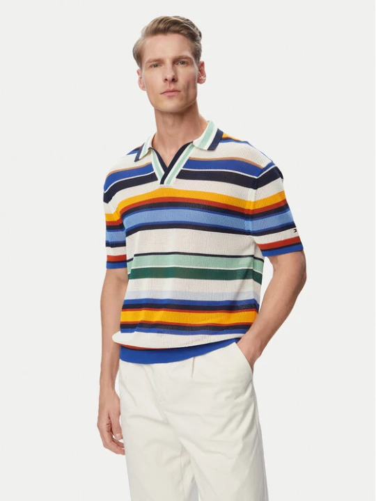 Zdjęcie produktu Tommy Hilfiger Polo MW0MW43250 Kolorowy Regular Fit