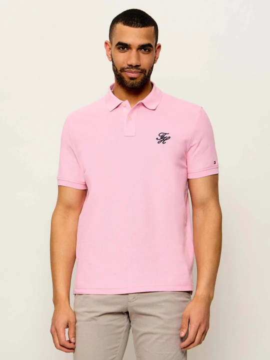 Zdjęcie produktu Tommy Hilfiger Polo | Regular Fit różowy