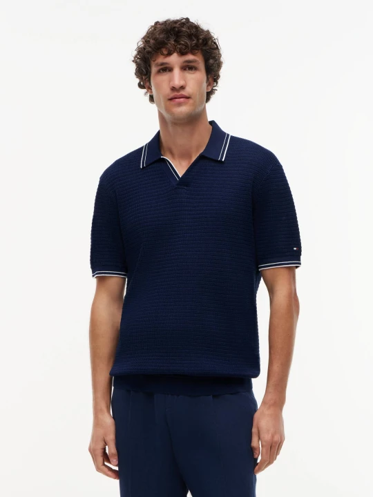 Zdjęcie produktu Tommy Hilfiger Polo | Regular Fit granatowy