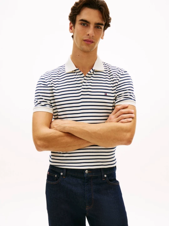 Zdjęcie produktu Tommy Hilfiger Polo | Regular Fit ecru