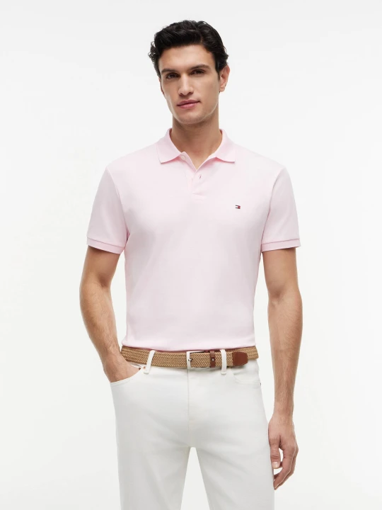 Zdjęcie produktu Tommy Hilfiger Polo | Regular Fit pudrowy róż