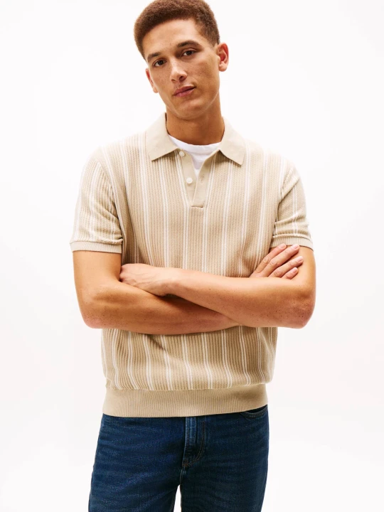 Zdjęcie produktu Tommy Hilfiger Polo | Regular Fit beżowy