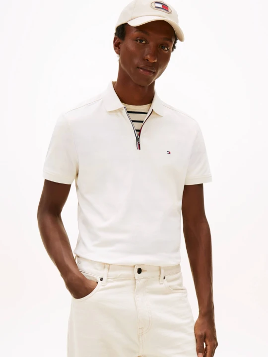 Zdjęcie produktu Tommy Hilfiger Polo | Regular Fit ecru
