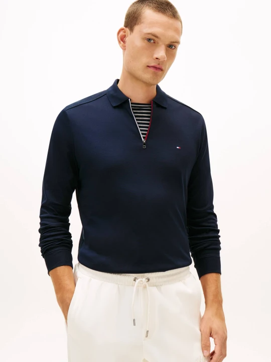 Zdjęcie produktu Tommy Hilfiger Polo | Regular Fit granatowy