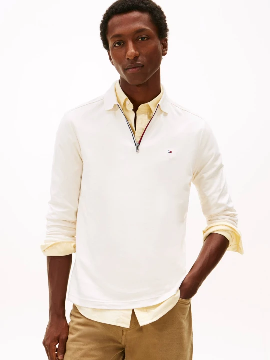 Zdjęcie produktu Tommy Hilfiger Polo | Regular Fit ecru