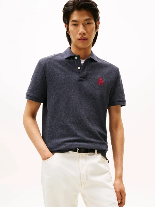 Zdjęcie produktu Tommy Hilfiger Polo | Regular Fit granatowy