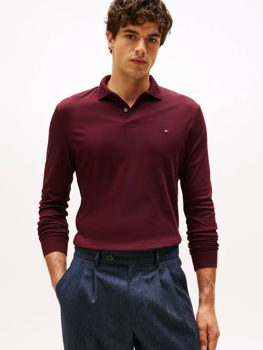 Zdjęcie produktu Tommy Hilfiger Polo | Regular Fit bordowy