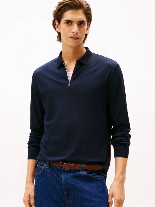 Zdjęcie produktu Tommy Hilfiger Polo | Regular Fit granatowy