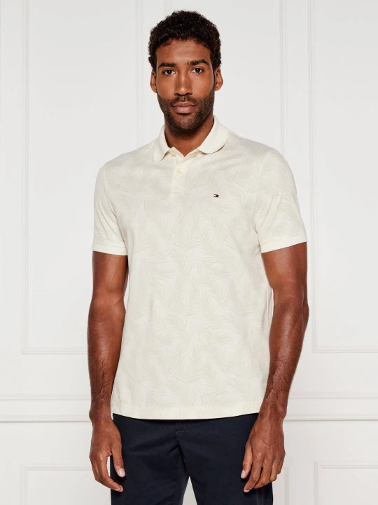 Zdjęcie produktu Tommy Hilfiger Polo | Regular Fit kremowy
