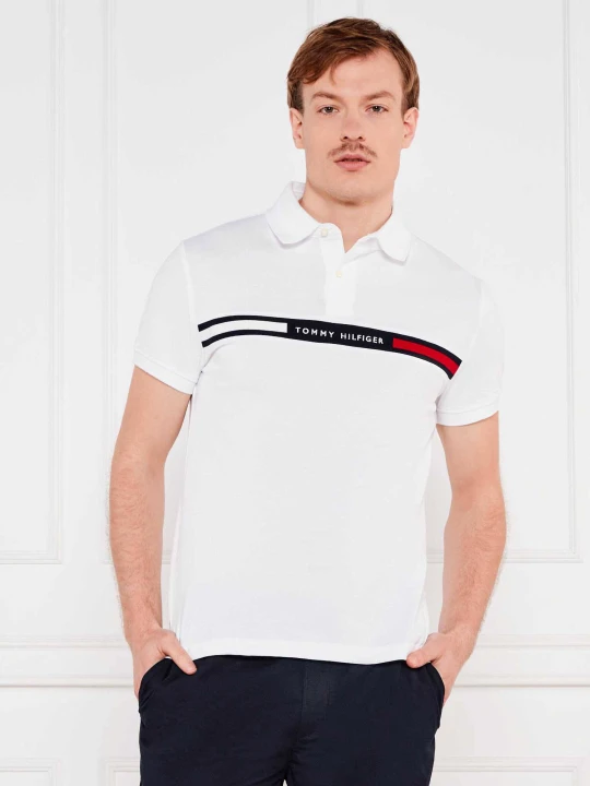 Zdjęcie produktu Tommy Hilfiger Polo | Regular Fit biały