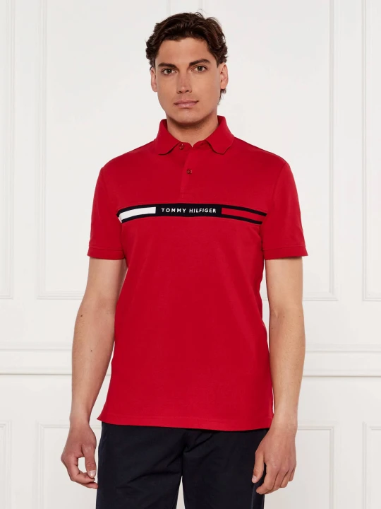 Zdjęcie produktu Tommy Hilfiger Polo | Regular Fit czerwony