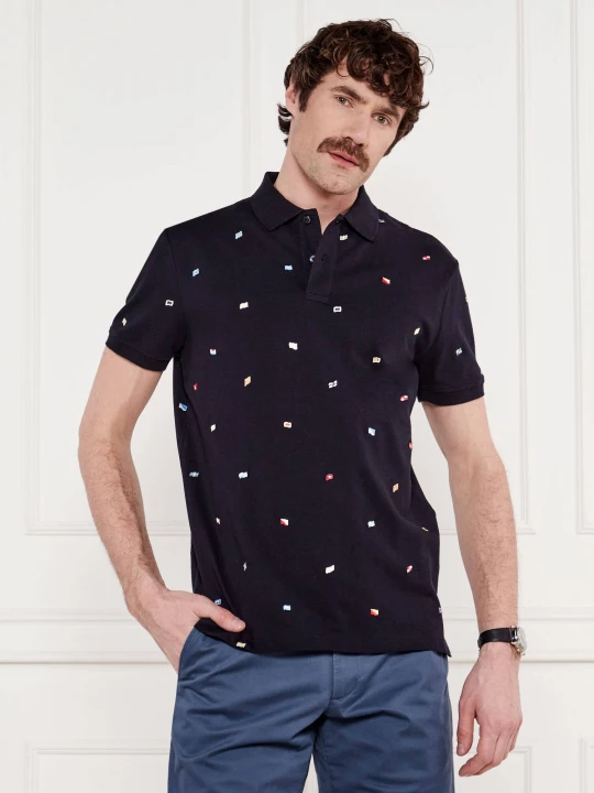 Zdjęcie produktu Tommy Hilfiger Polo | Regular Fit granatowy