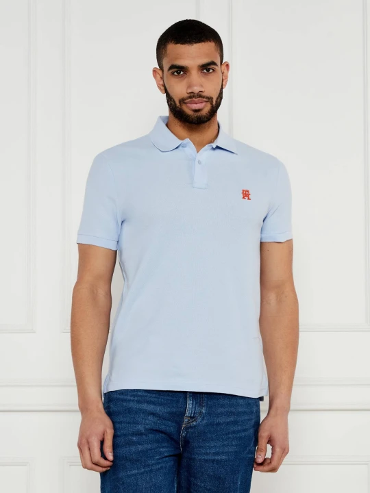 Zdjęcie produktu Tommy Hilfiger Polo | Regular Fit błękitny