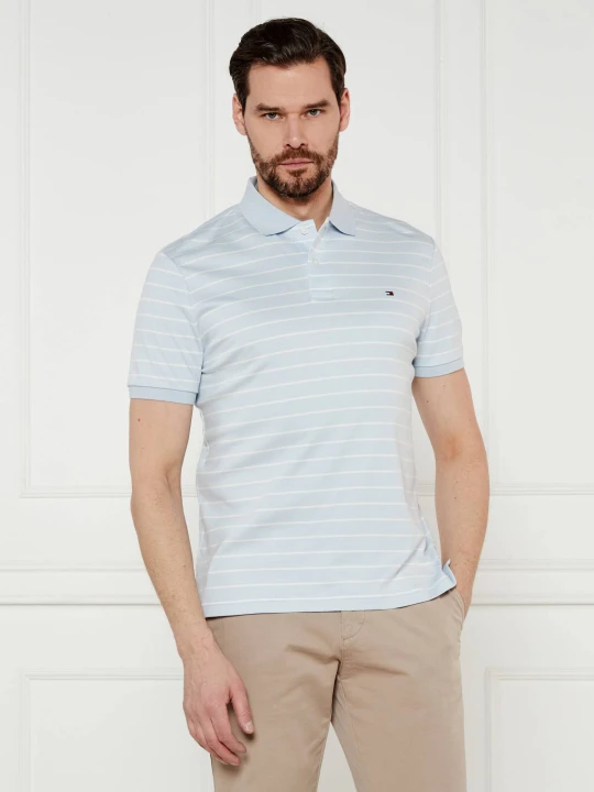 Zdjęcie produktu Tommy Hilfiger Polo | Regular Fit błękitny