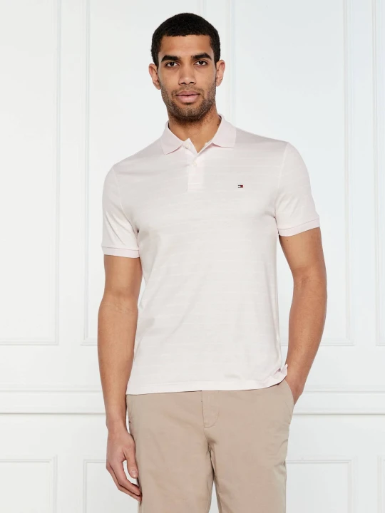 Zdjęcie produktu Tommy Hilfiger Polo | Regular Fit pudrowy róż