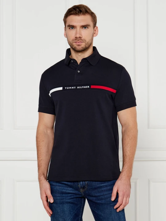 Zdjęcie produktu Tommy Hilfiger Polo | Regular Fit granatowy