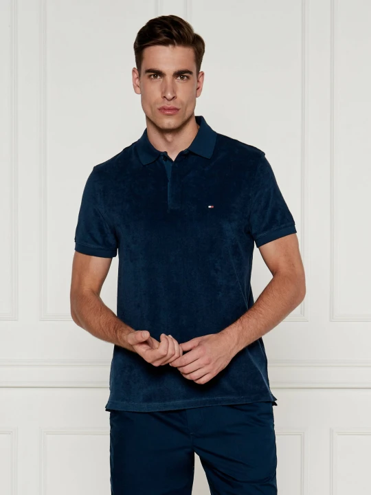 Zdjęcie produktu Tommy Hilfiger Polo | Regular Fit granatowy