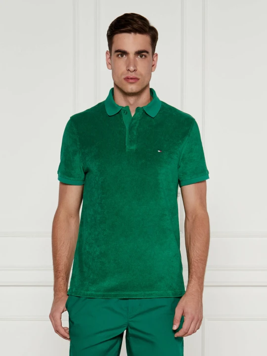 Zdjęcie produktu Tommy Hilfiger Polo | Regular Fit zielony