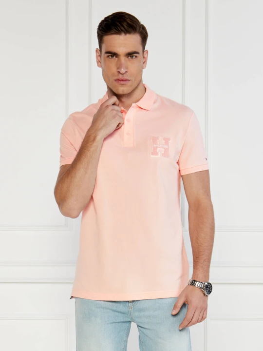 Zdjęcie produktu Tommy Hilfiger Polo | Regular Fit łososiowy