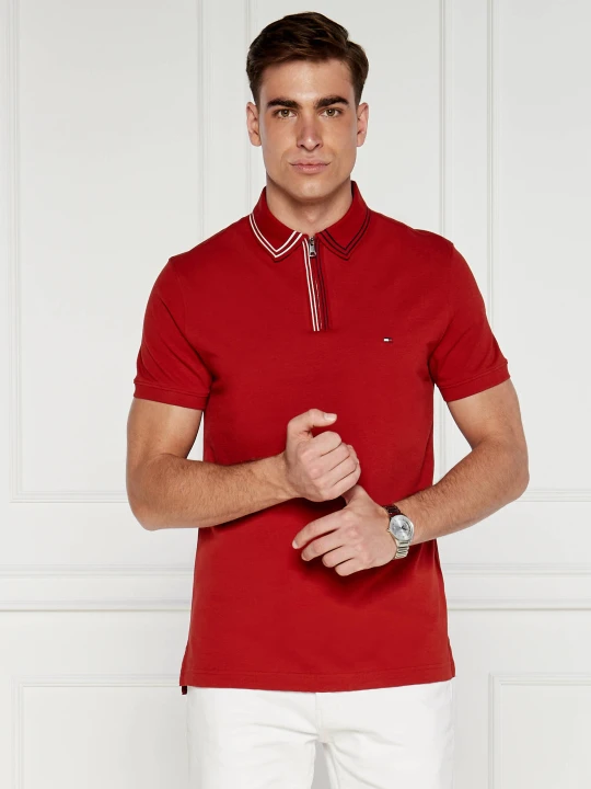 Zdjęcie produktu Tommy Hilfiger Polo | Regular Fit czerwony