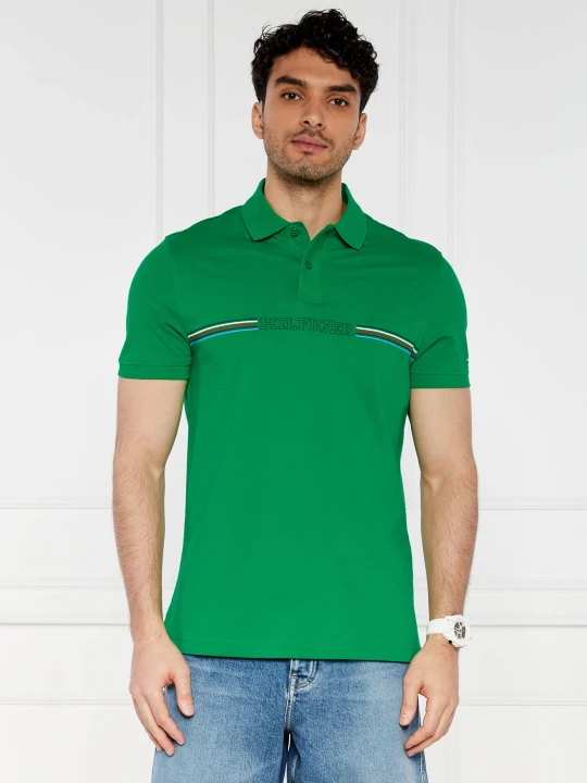 Zdjęcie produktu Tommy Hilfiger Polo | Regular Fit zielony