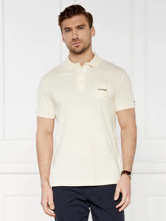 Zdjęcie produktu Tommy Hilfiger Polo | Regular Fit ecru