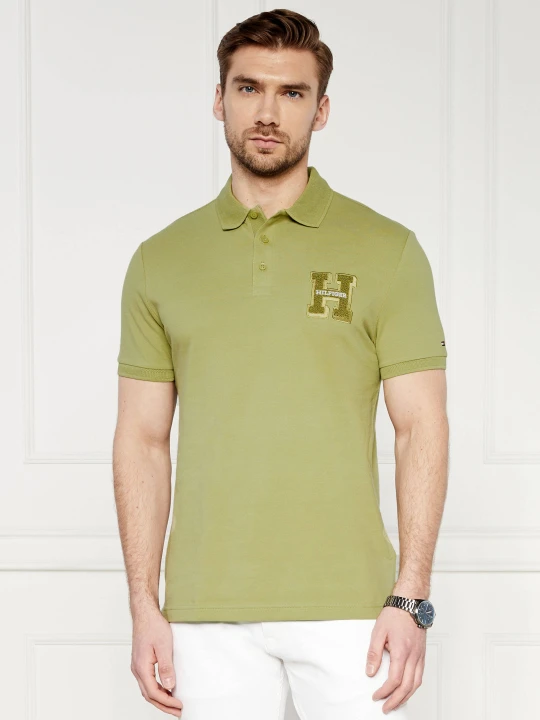 Zdjęcie produktu Tommy Hilfiger Polo | Regular Fit zielony