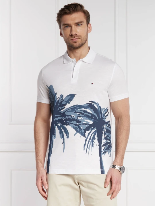 Zdjęcie produktu Tommy Hilfiger Polo | Regular Fit biały