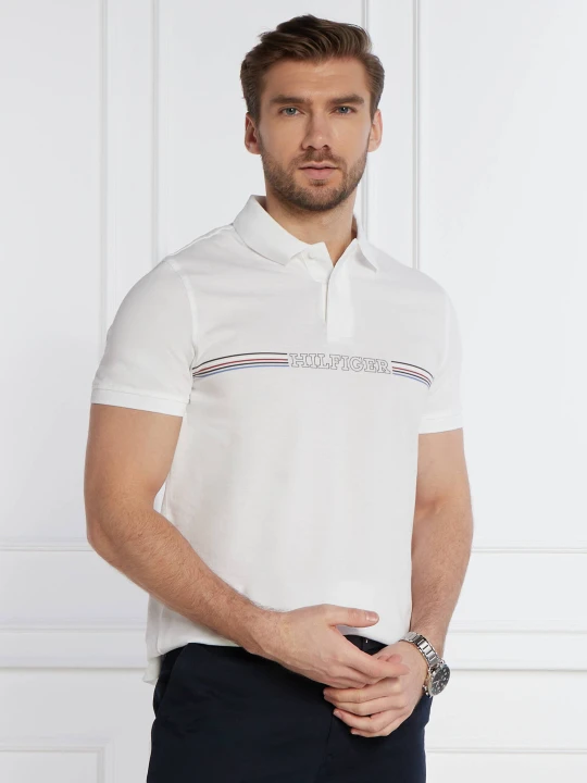 Zdjęcie produktu Tommy Hilfiger Polo | Regular Fit biały