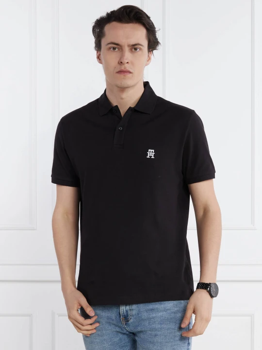 Zdjęcie produktu Tommy Hilfiger Polo | Regular Fit czarny