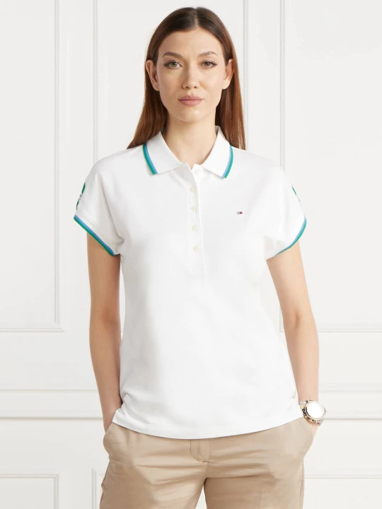 Zdjęcie produktu Tommy Hilfiger Polo | Regular Fit biały
