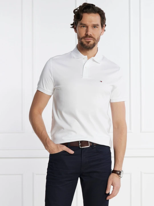 Zdjęcie produktu Tommy Hilfiger Polo | Regular Fit biały