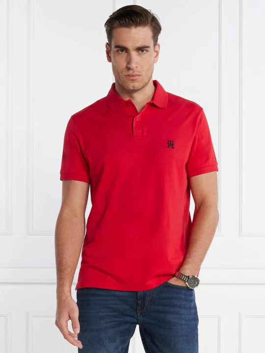 Zdjęcie produktu Tommy Hilfiger Polo | Regular Fit czerwony
