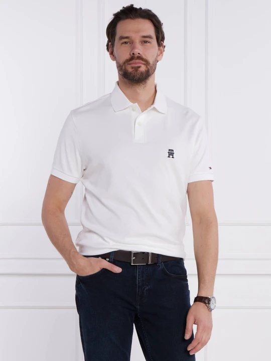 Zdjęcie produktu Tommy Hilfiger Polo | Regular Fit biały
