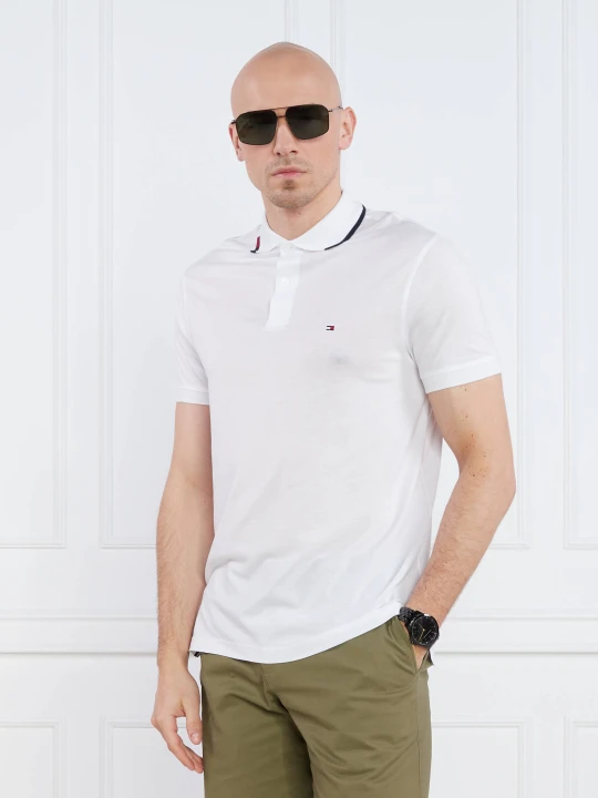 Zdjęcie produktu Tommy Hilfiger Polo | Regular Fit biały