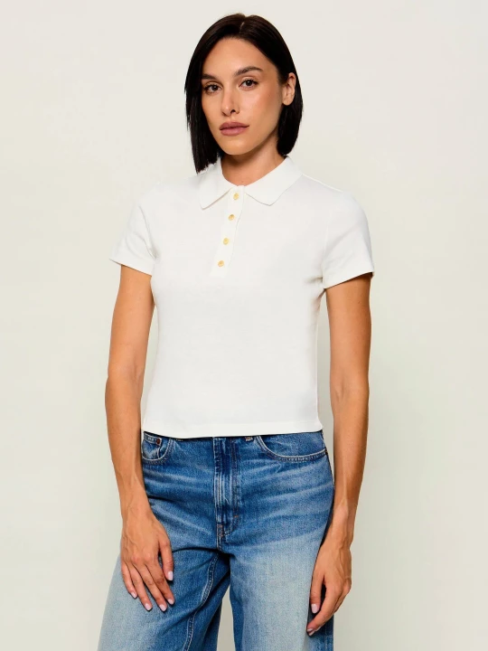Zdjęcie produktu Tommy Hilfiger Polo | Regular Fit ecru