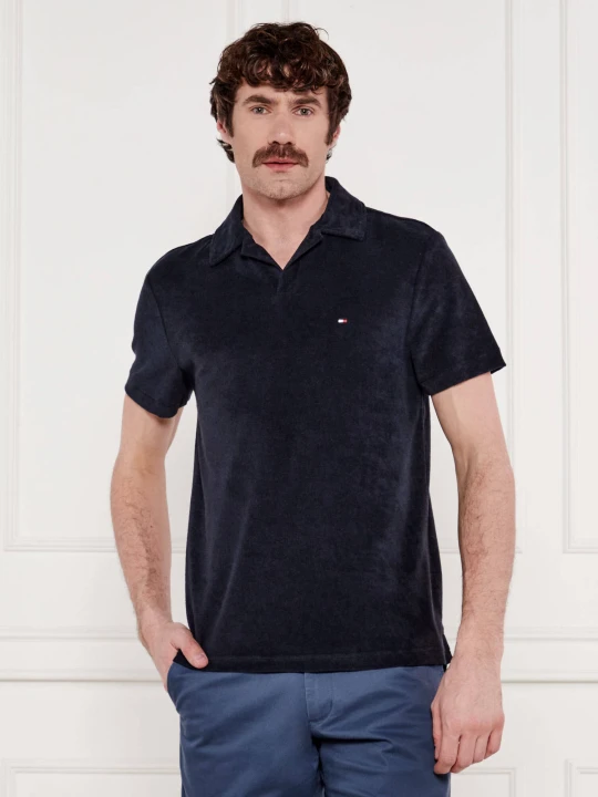 Zdjęcie produktu Tommy Hilfiger Polo | Regular Fit frotté granatowy