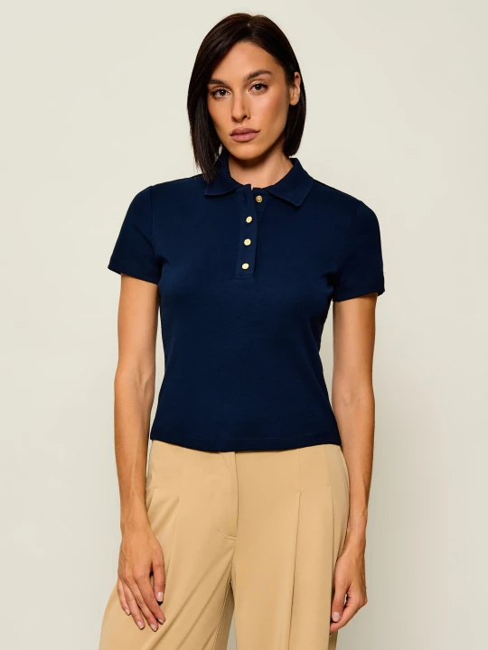 Zdjęcie produktu Tommy Hilfiger Polo | Regular Fit granatowy