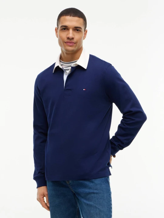 Zdjęcie produktu Tommy Hilfiger Polo | Regular Fit granatowy